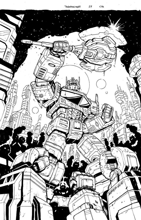 IDW Publishing Optimus Prime Art Preview By Marcelo Matere  (2 of 3)